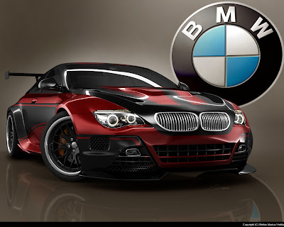 Red bmw Modificationwallpeper