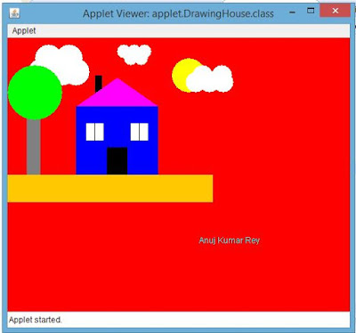 Java Basic: Java Applet House Design
