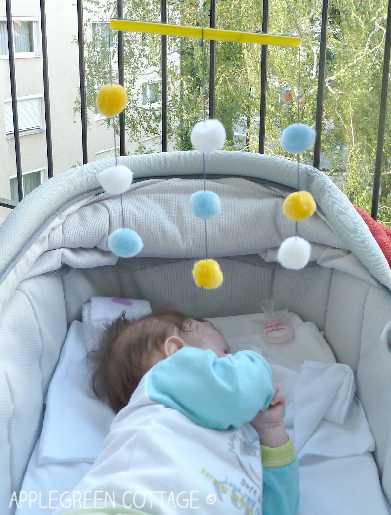 DIY Crib Mobile {Easy & Cute} AppleGreen Cottage