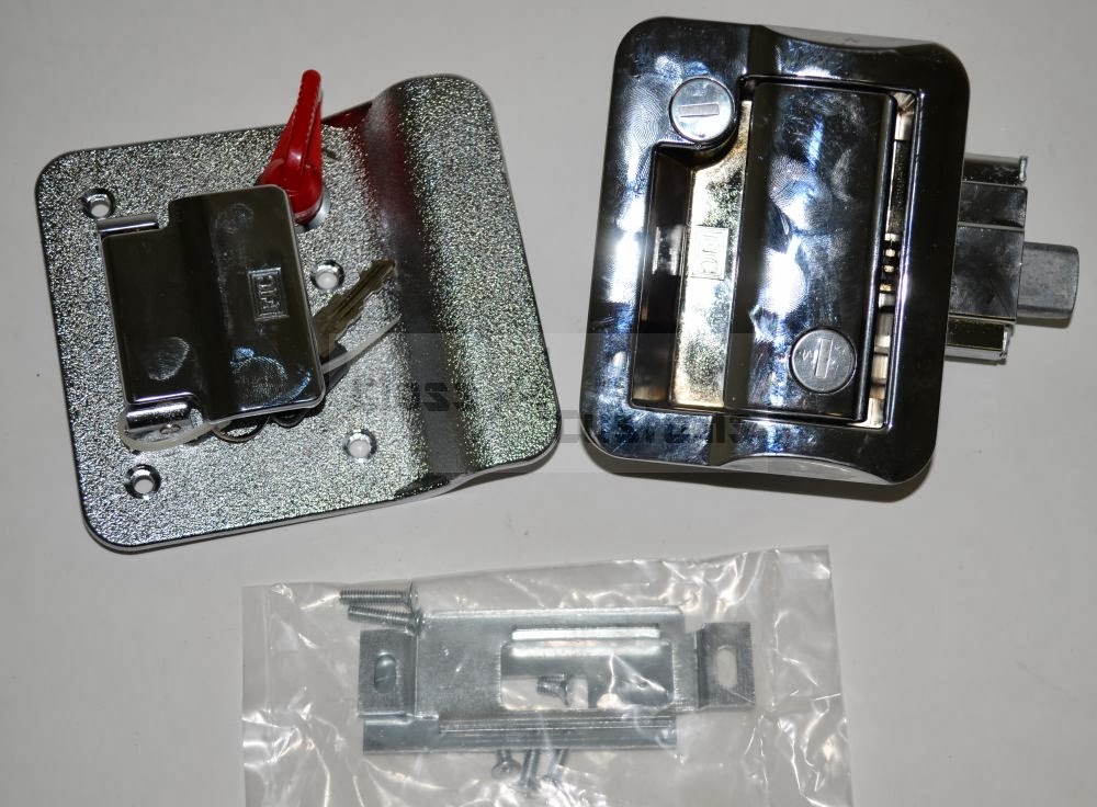 Cargo Locks Hasp RV handles and Trailer Door Entry Folding Handles