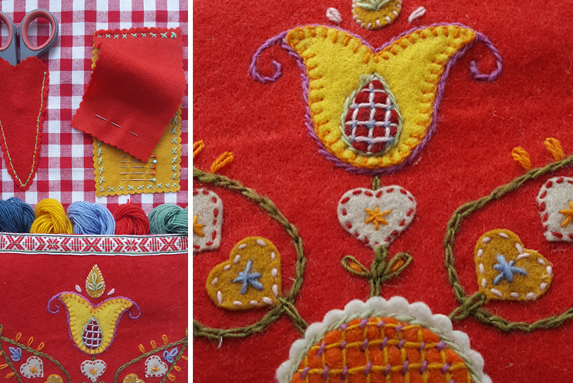 ZWEDEN | Folklore borduren (2) | HANDWERKJUFFIE | Bloglovin’