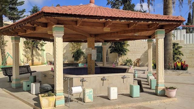 סיור בעיר רמלה המסגד הגדול - אגן הרחיצה
