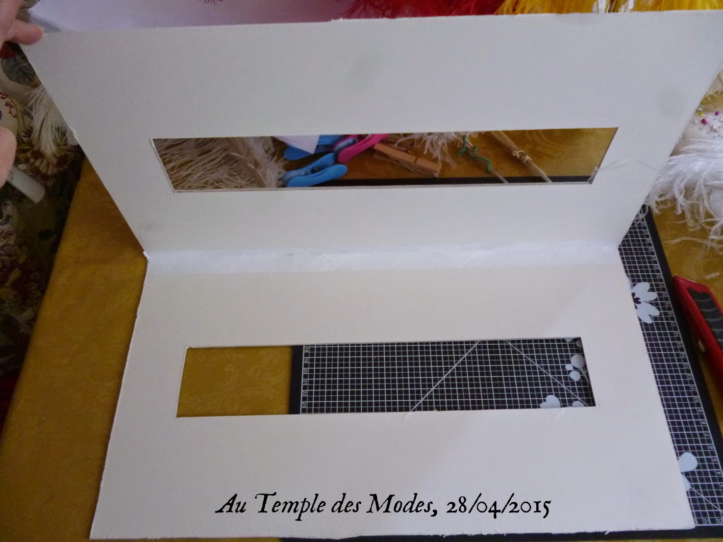 Au Temple des Modes: Comment faire un montage de plumes