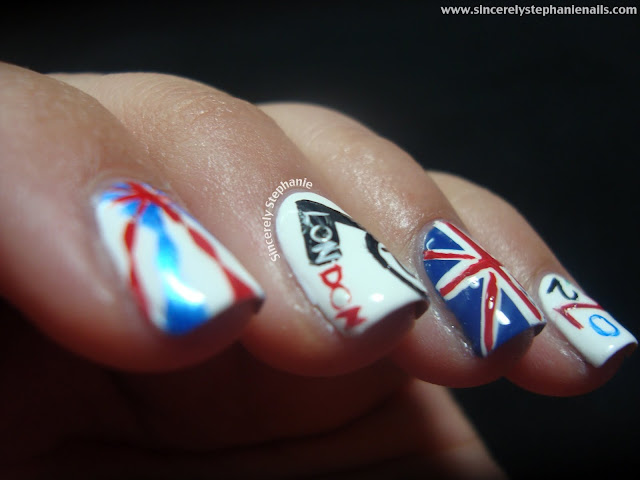 olympic nail art