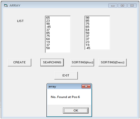 1-D Array in visual Basic ~ Study with google