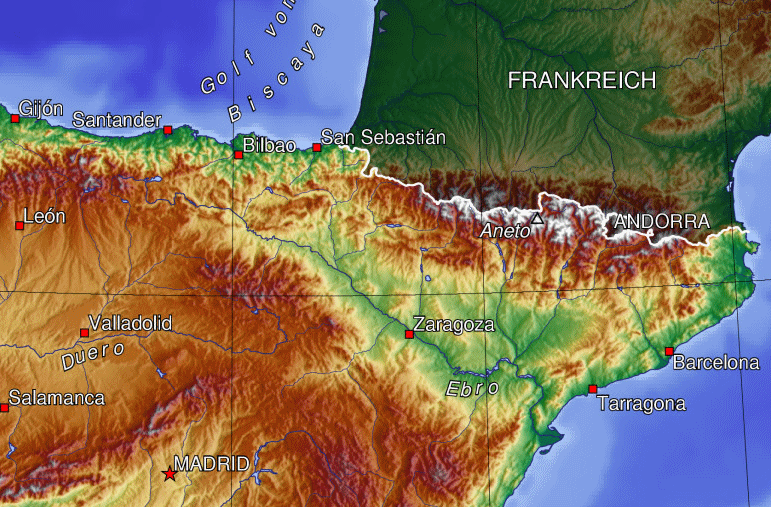 Geoamanda: Conceptos relieve