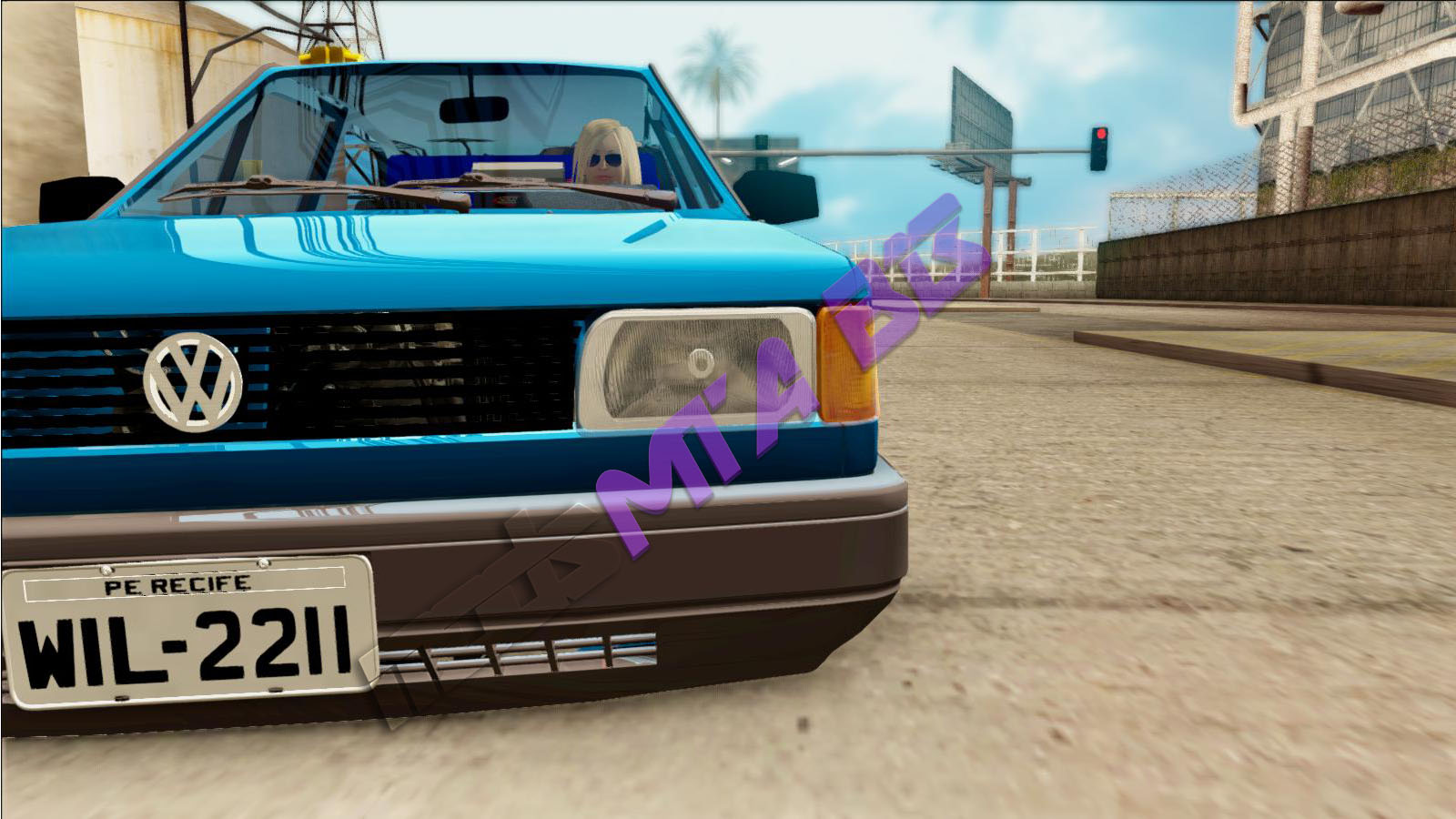 Mods GTA San Andreas: Vw Gol Quadrado + Orbital + Som