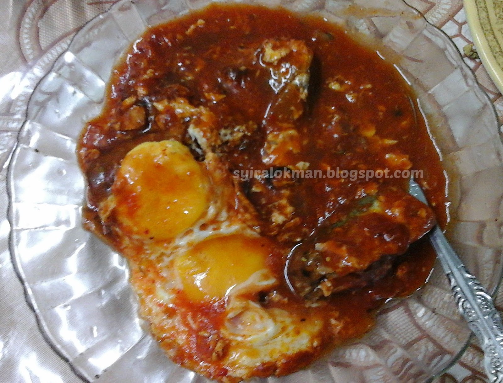 Syira Lokman Resepi Sardin Telur