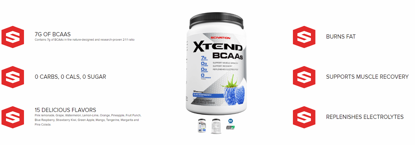 Fitness For The Rest of Us XTEND BCAA's Support Muscle Growth