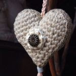 patron gratis corazon amigurumi | free pattern amigurumi heart