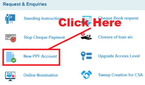 how to open ppf account in sbi in hindi