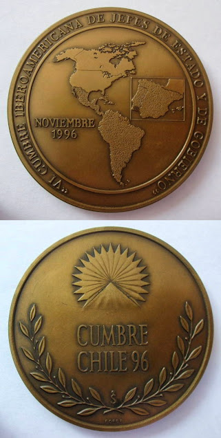 Medalla sexta Cumbre Iberoamericana de Jefes de Estado y de Gobierno
