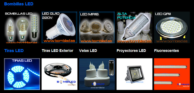 Bombillas LED Bombiled, Iluminación LED