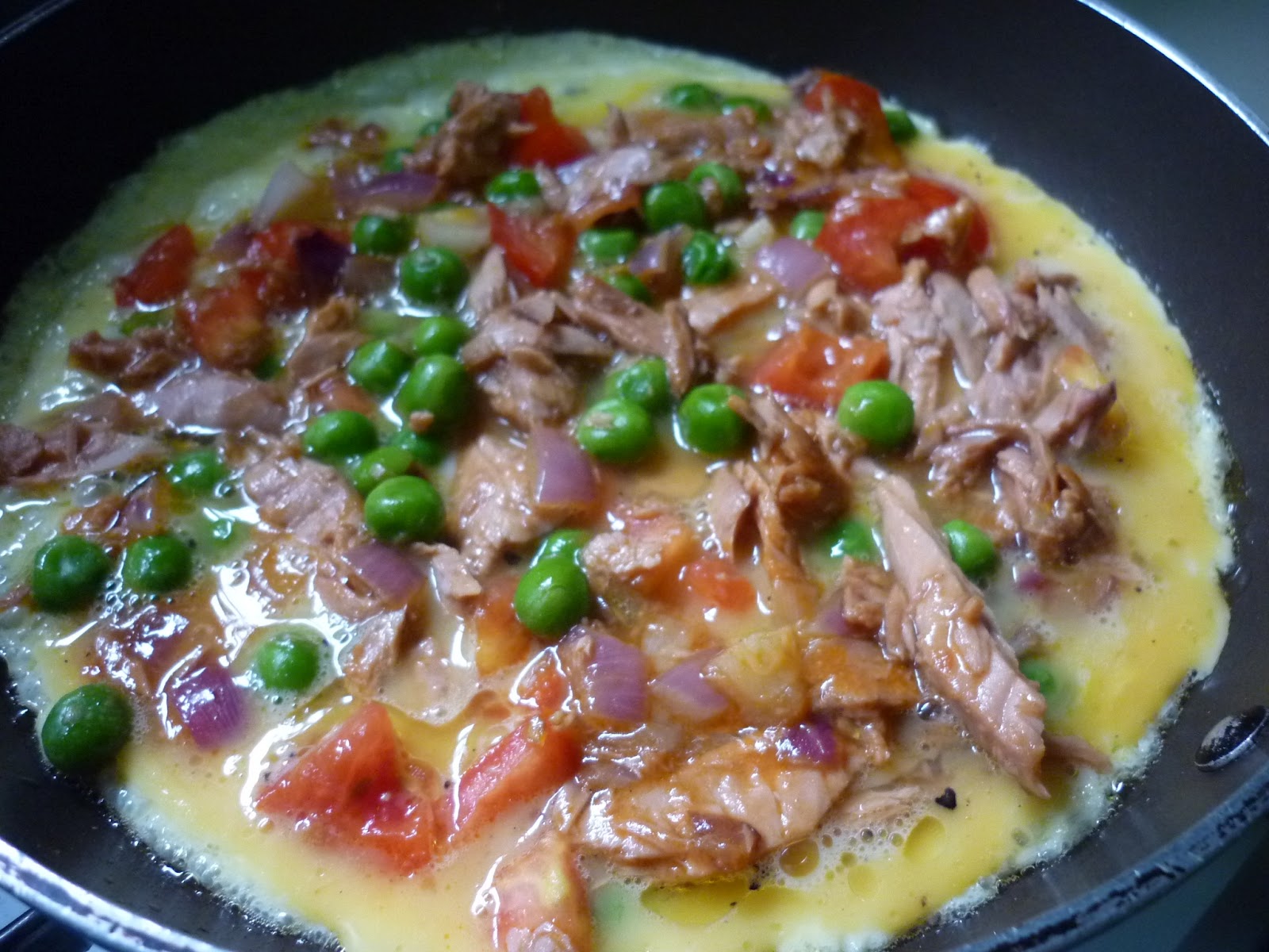 Lia's Food Journey: Tuna Omelette