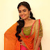 Television Actress Sreemukhi Hot Looking In Orange Dress