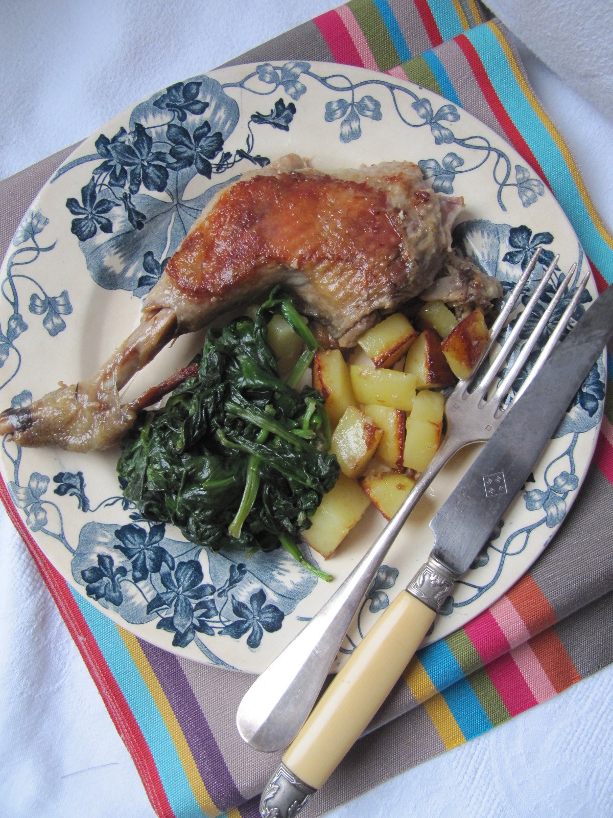 Cuisse De Pintade Au Four Et Pomme De Terre La cuisine d'ici et d'ISCA: Pintade confite