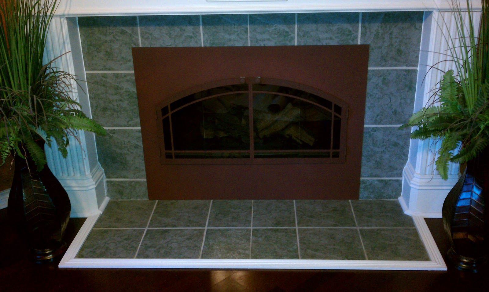 Masters Services Chimney and Wildlife Glass Doors to Cover Black