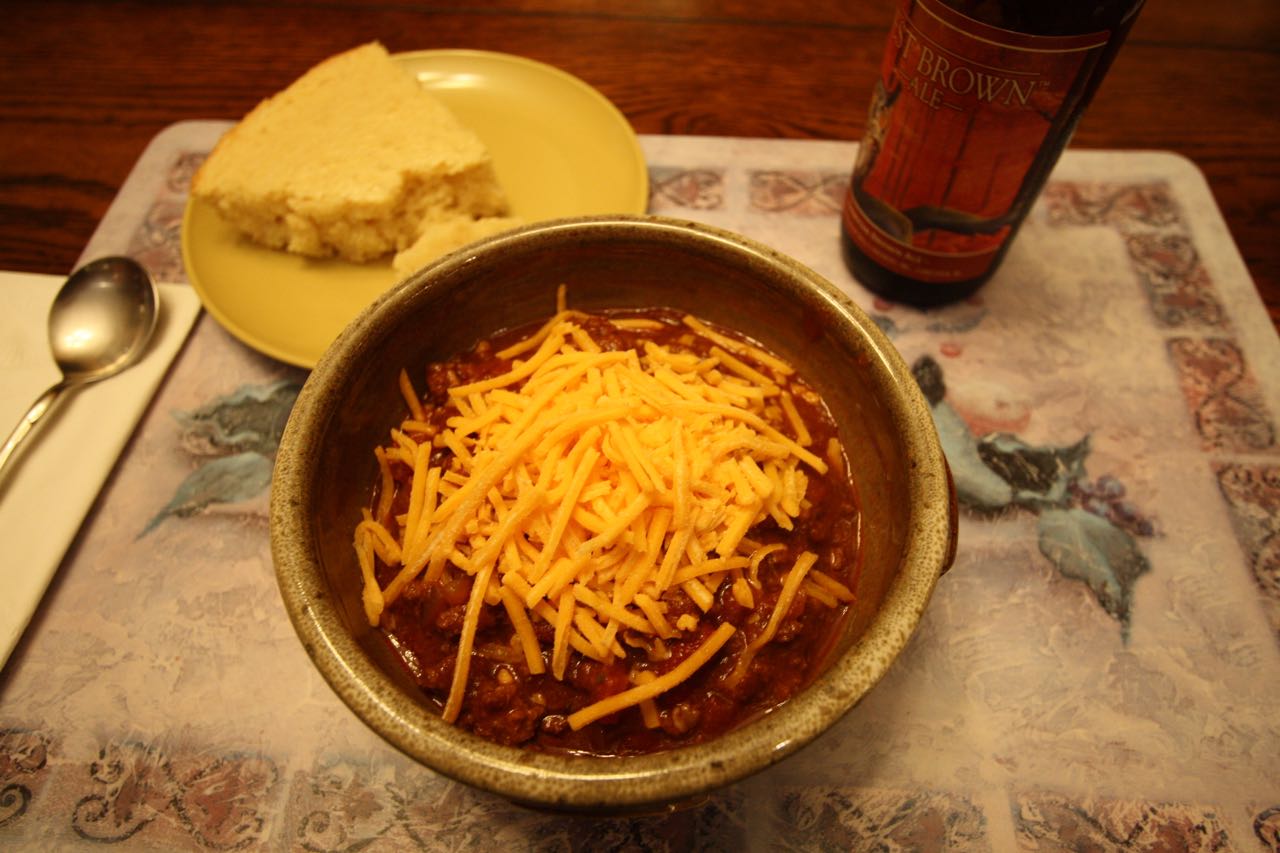 The Roediger House: Meal No. 2036: Simple Beef Chili