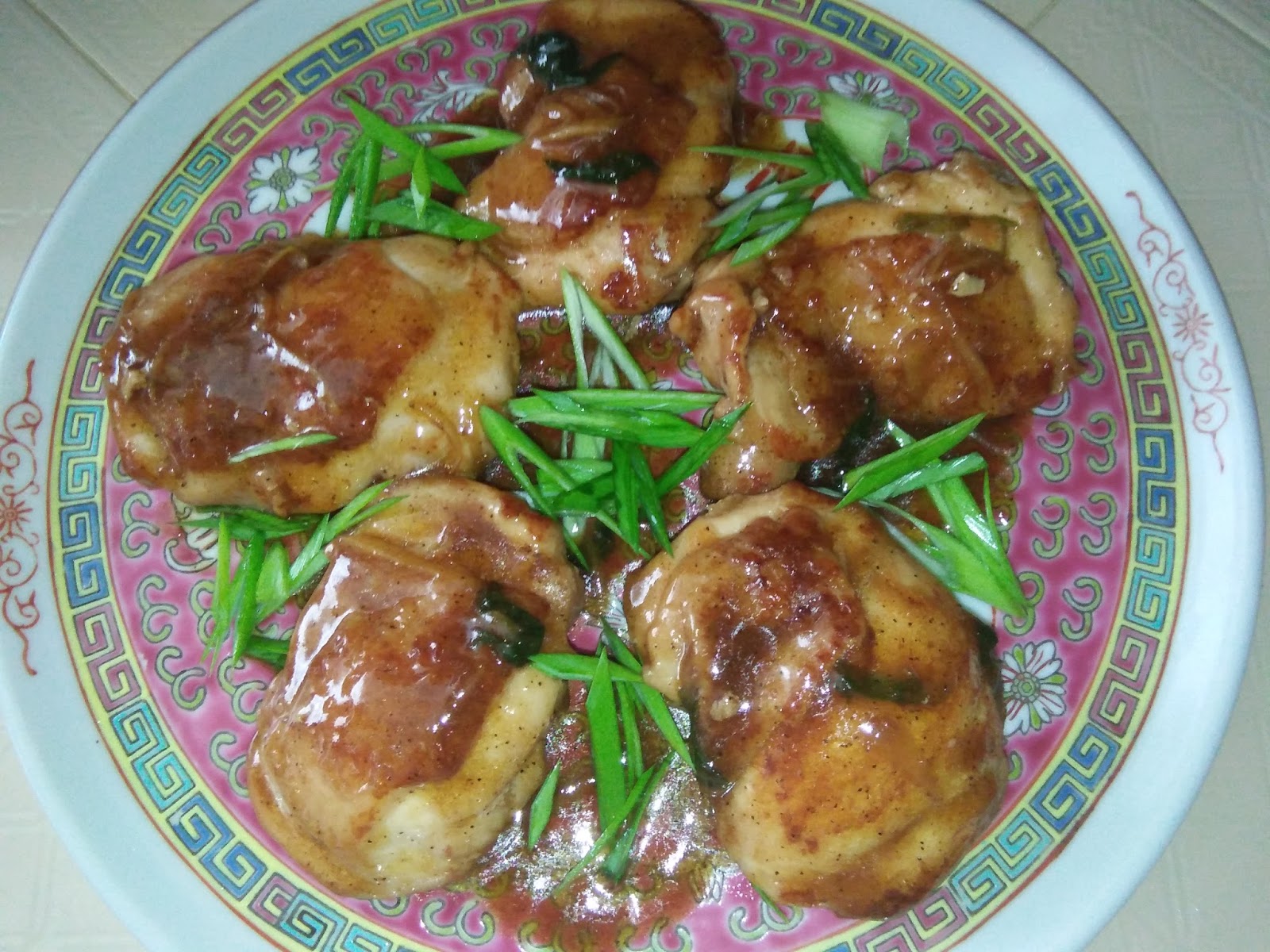 Cooking Pleasure CHICKEN WITH OYSTER SAUCE