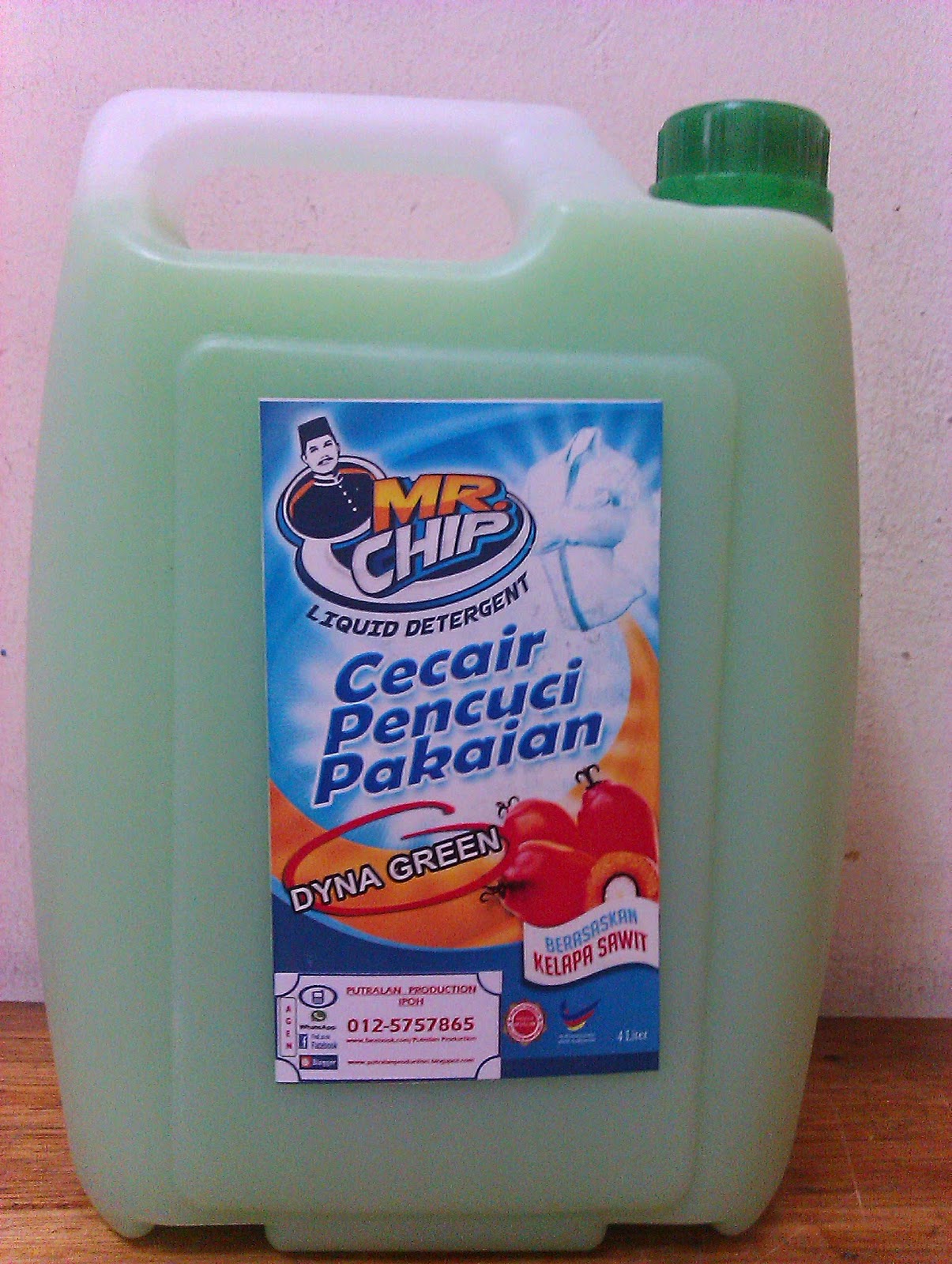 SABUN PENCUCI PAKAIAN MR. CHIP: 2015