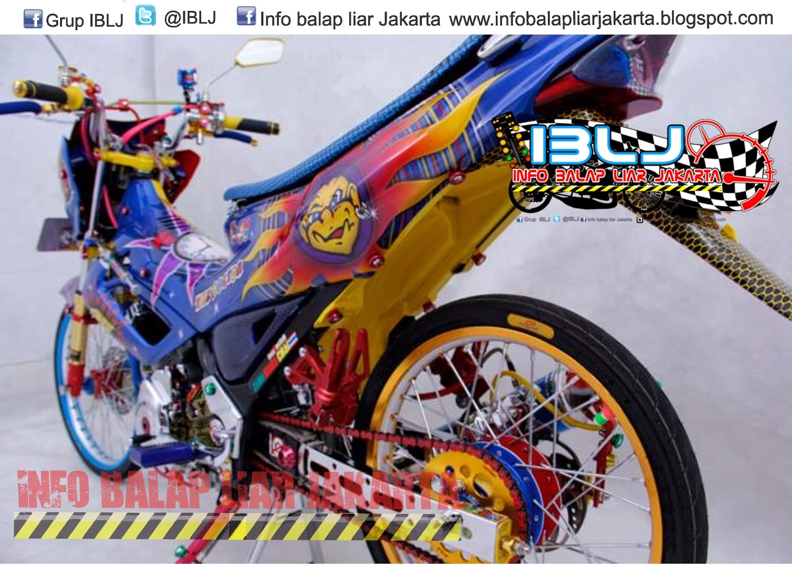 Kumpulan Modif Jok Motor Satria Fu Terupdate Botol 