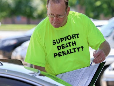 Nebraska: Gathering signatures against the death penalty repeal