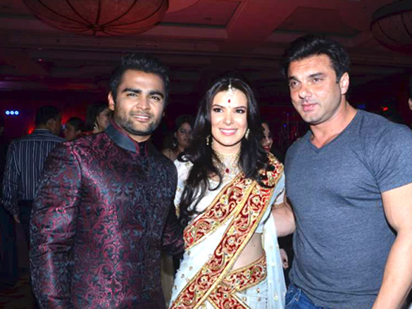 Sachiin Joshi & Urvashi Sharma1 - Sachiin Joshi & Urvashi Sharma's wedding reception Pics