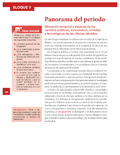 Panorama del periodo. Ubicación temporal y espacial de los cambios políticos, económicos, sociales y tecnológicos de las últimas décadas - Historia Bloque 5to 2014-2015