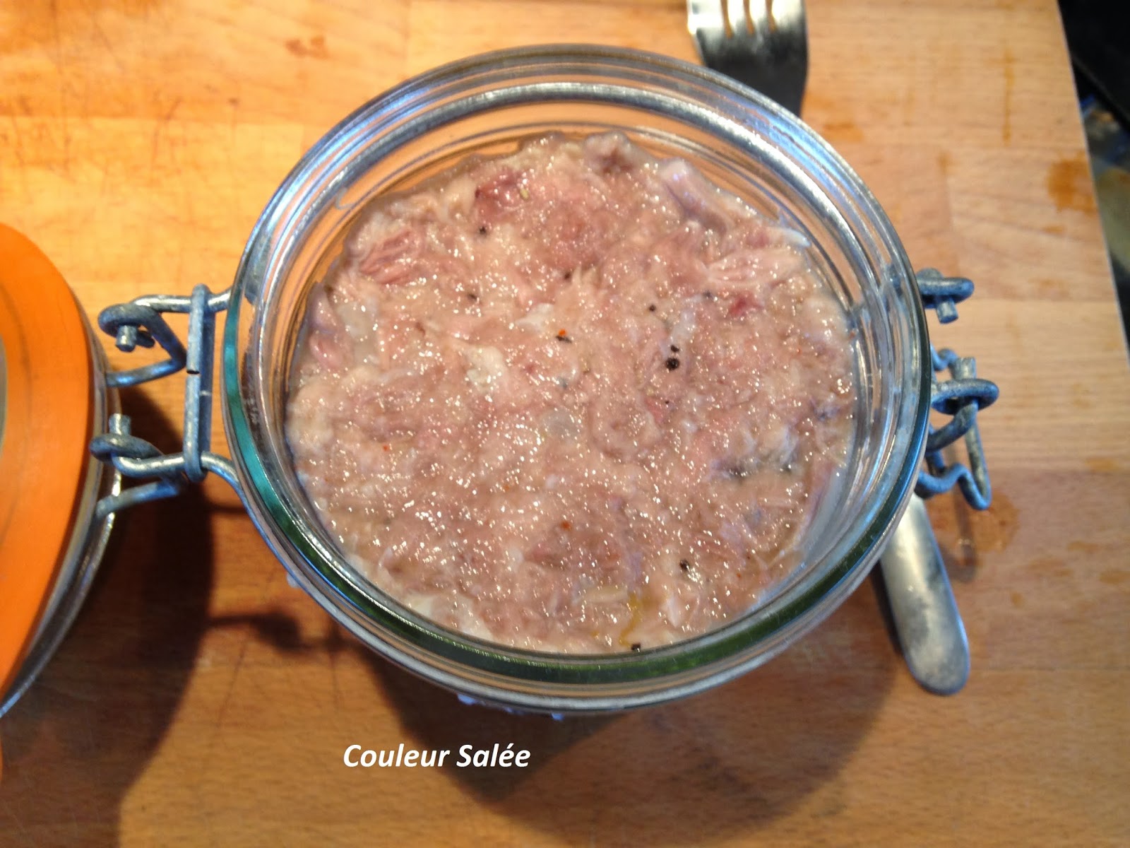 couleur salée: mes rillettes maison