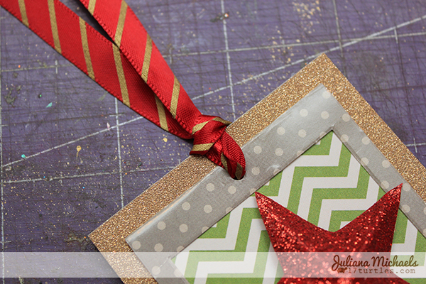 Star Christmas Gift Tags Tutorial 12 by Juliana Michaels