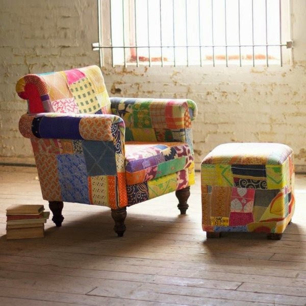 Beautiful Patchwork Chair examples