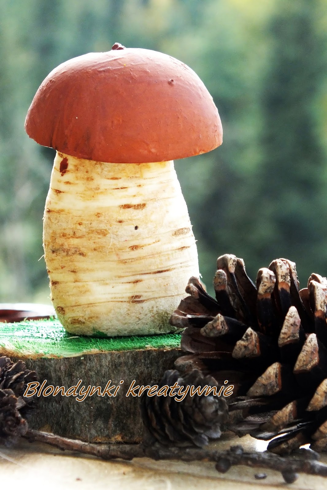 Jesienne Grzybki Blondynki Kreatywnie