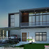 2804 sq-ft 4 bedroom contemporary style house