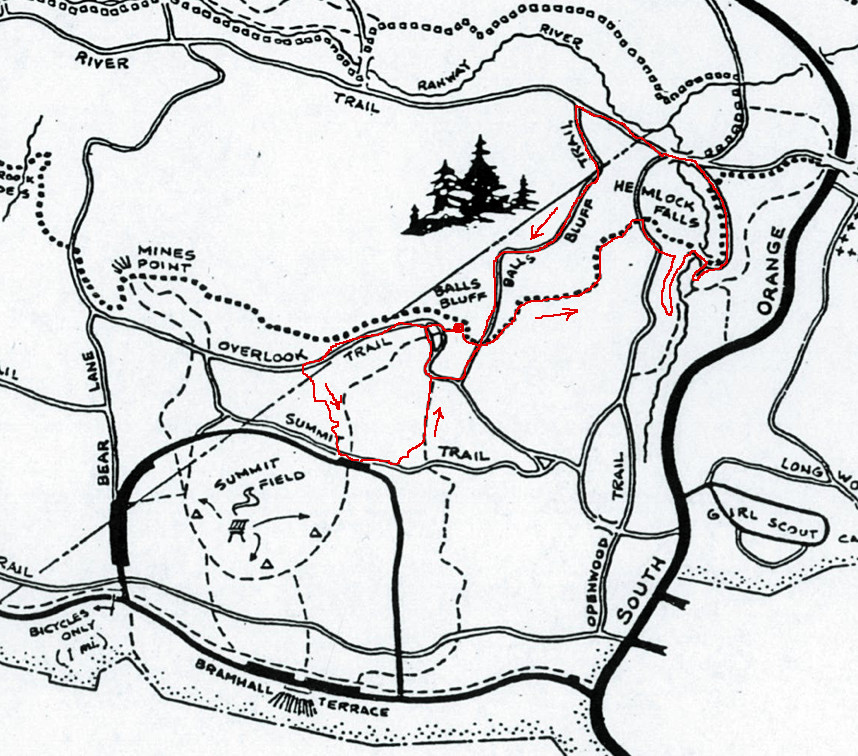 Balls Bluff Park Trail Map Printable Maps Online