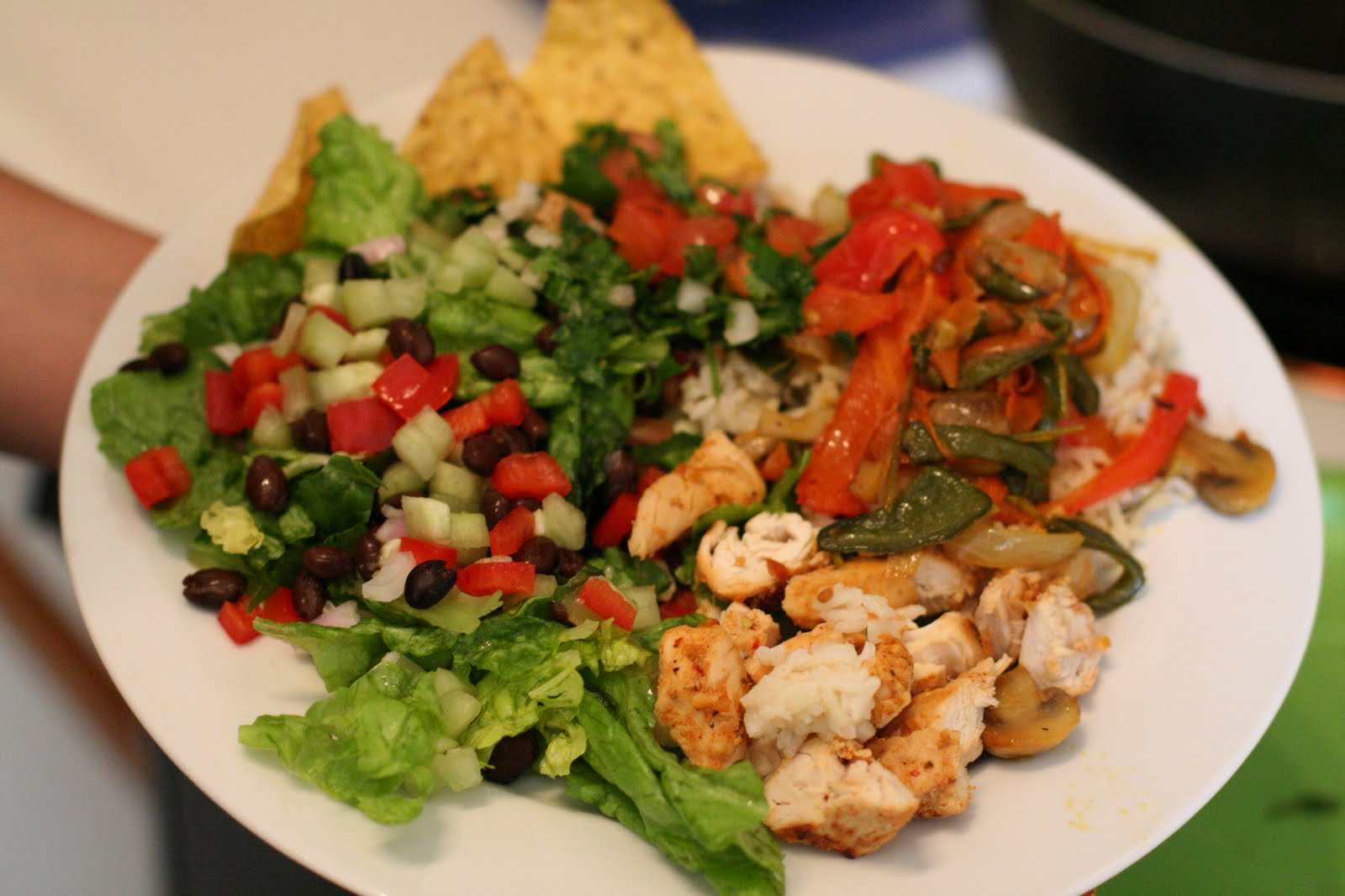 Warm the heart. Nourish the mind. Feed the soul. A Healthy Mexican Plate