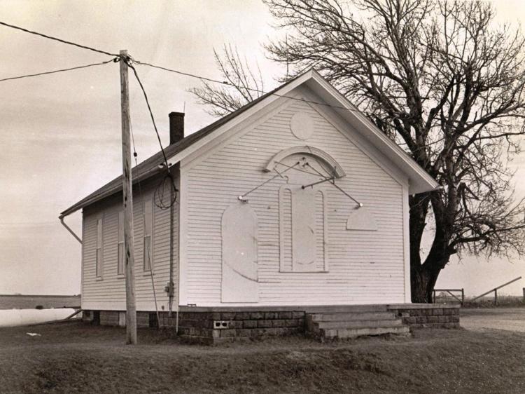 Iowa One Room Schools Allens Grove 1, Donahue School.