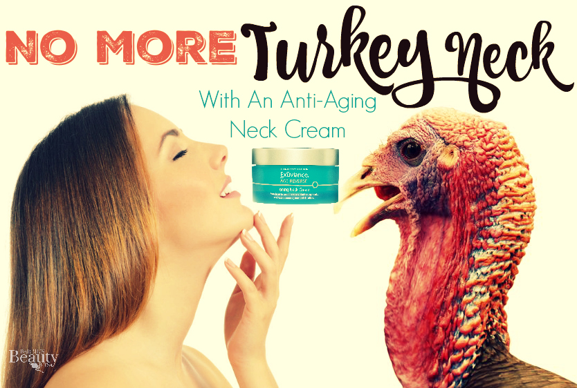 No More Turkey Neck With Exuviance AGE REVERSE Toning Neck Cream