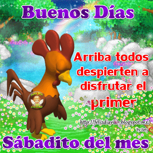 FELIZ DÍA A LA VIDA: Primer sábadito del mes