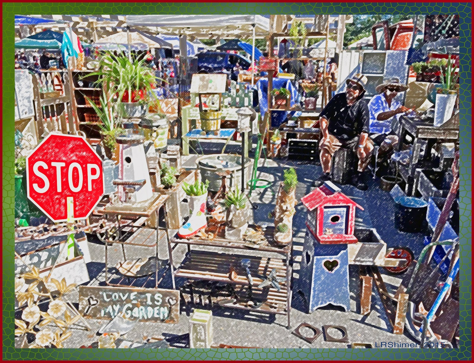 Postcard From California: March'ing Through the De Anza Flea Market
