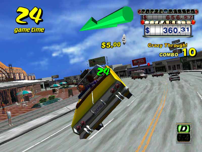 Captura 1 - Crazy Taxi