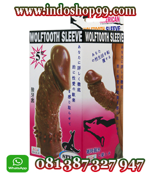 KONDOM WOLFTOOTH SLEEVE BERGERIGI SILIKON | Jual Kondom ...