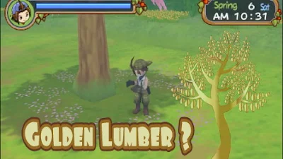 Rumor Adanya Lumber Emas Harvest Moon: Hero of Leaf Valley