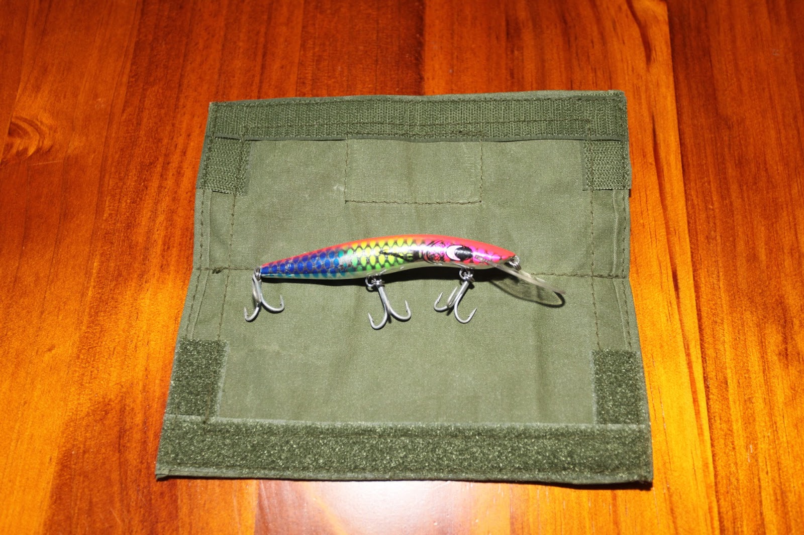 SurQuip Lure Wrap Cover. Medium/Large. Australian Made. Australian Canvas. Barramundi