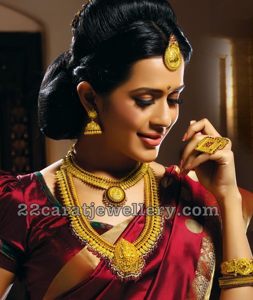 Gold Traditional Jewellery Ads - Jewellery Designs