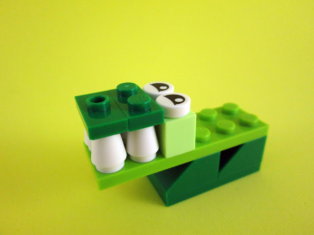 Set LEGO Classic 10708 Green Creativity Box - modelos extra