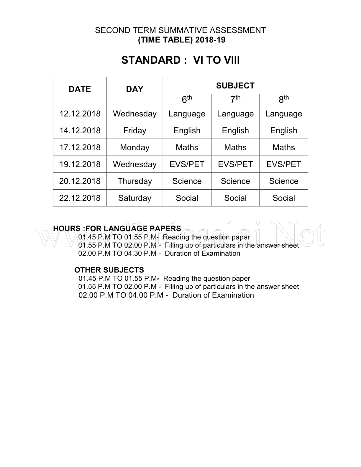 9th standard english model question paper 2020 picture