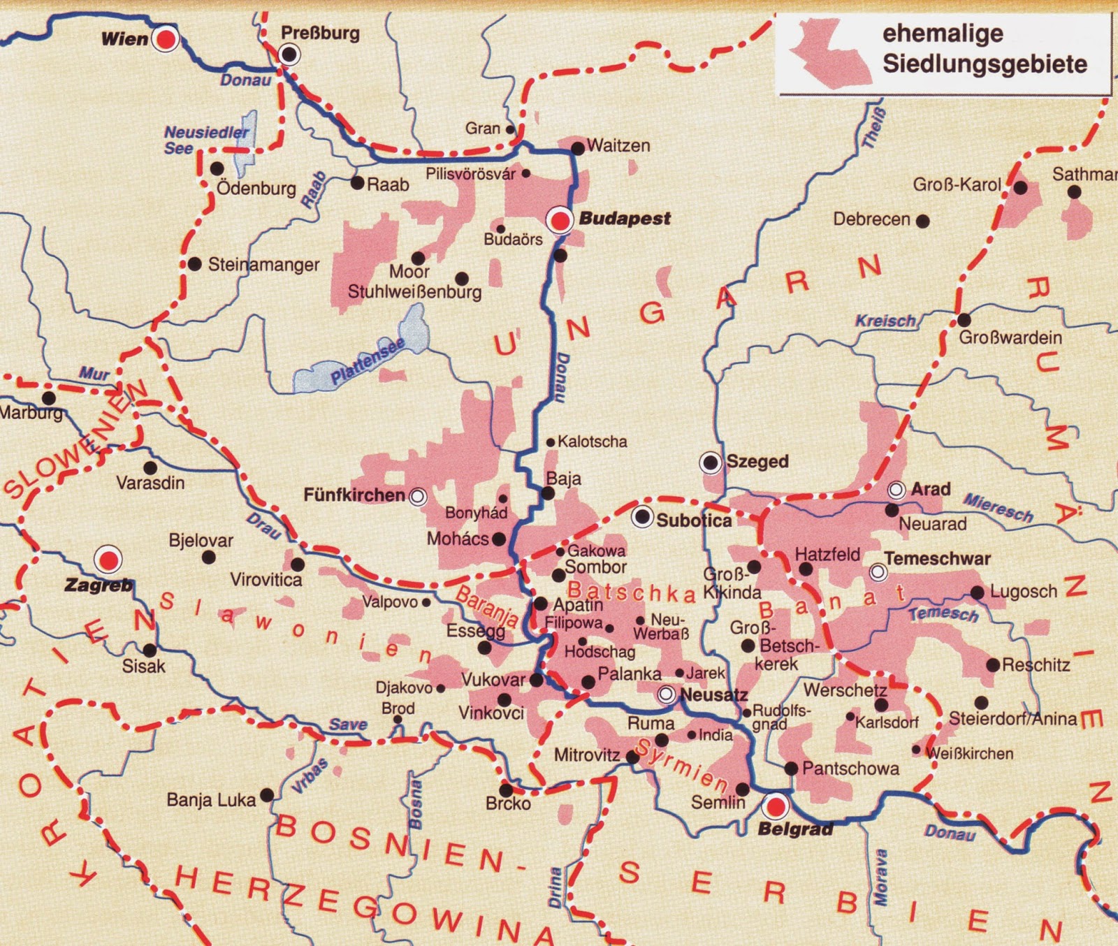 Varietäten der deutschen Sprache: Donauschwäbisch - eine Varietät des