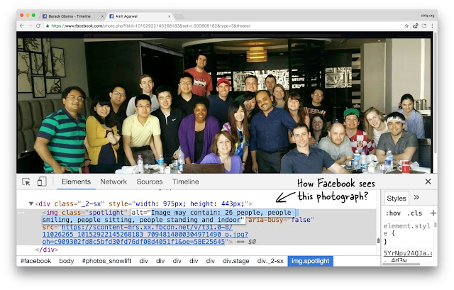 Facebook can see Everything in Your Photographs