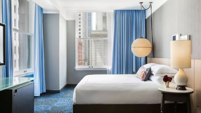 Kimpton Gray Hotel is a new, upscale Chicago Loop Hotel in a historic landmark building, close to everything in downtown Chicago!