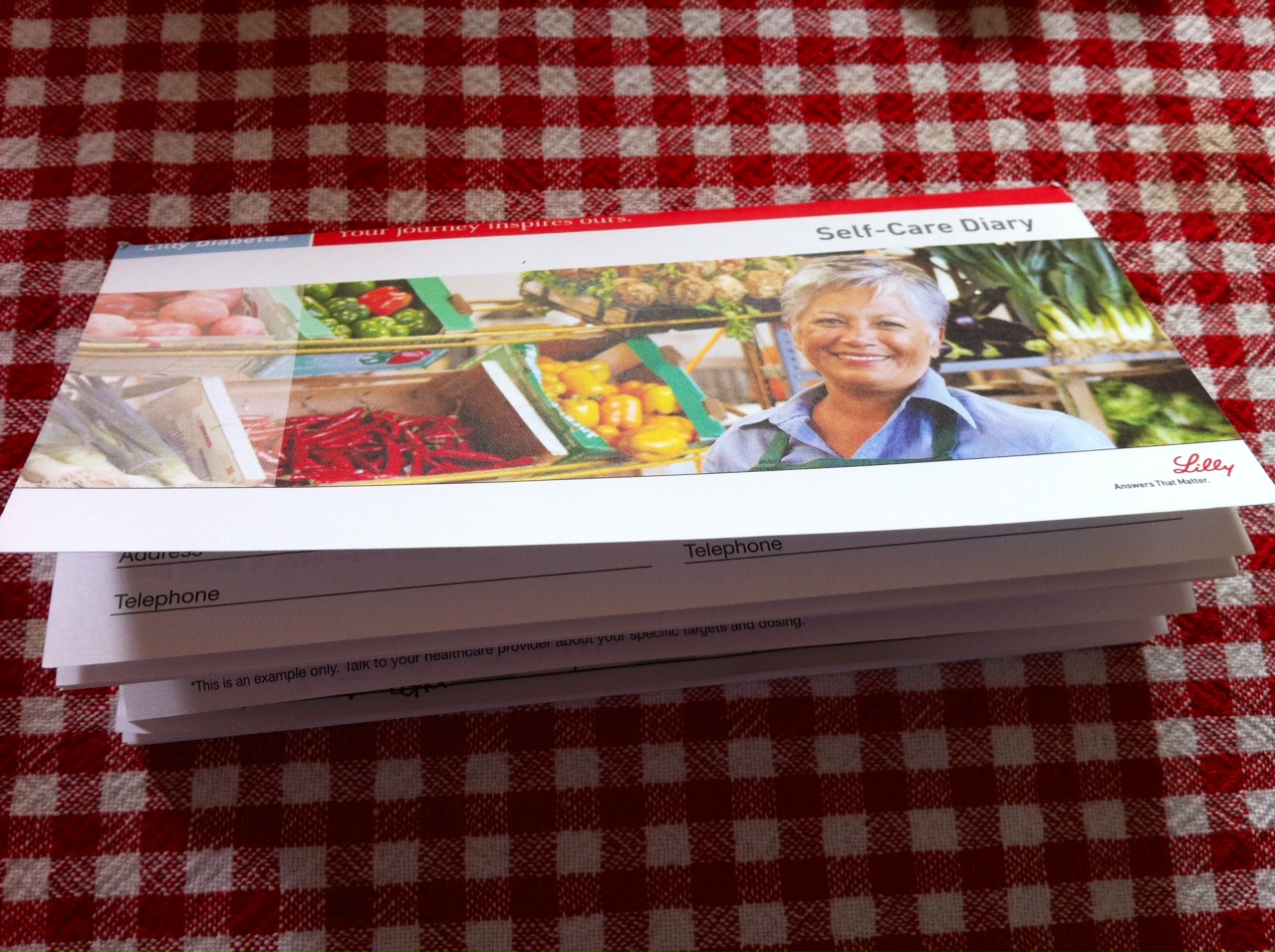 Lilly Diabetes Self Care Diary DiabetesWalls